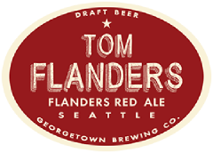 Tom Flanders tap label